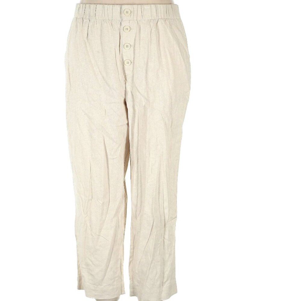 Ann Taylor LOFT Outlet Size XL Linen Pants